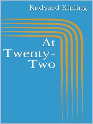 cover image of At Twenty-Two